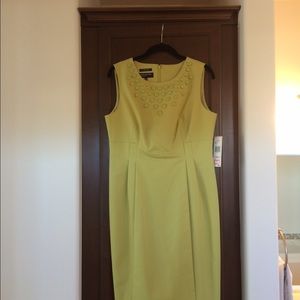 COPY - Sheath Dress with beaded accents